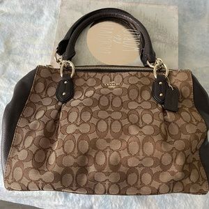 Coach signature bag